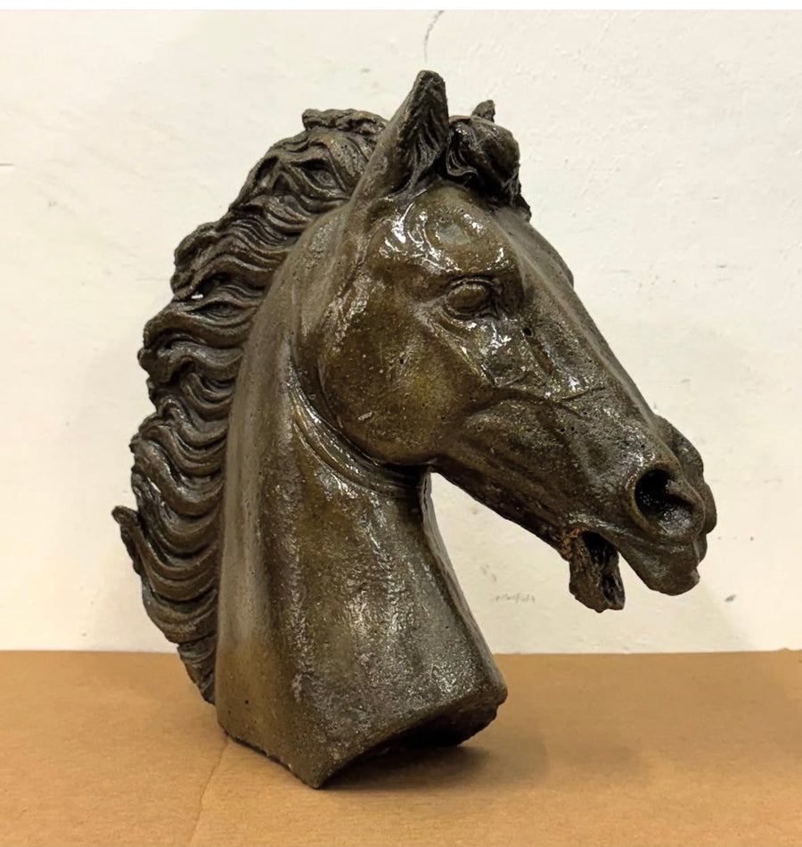 Scultura testa di cavallo — Bellerrimo